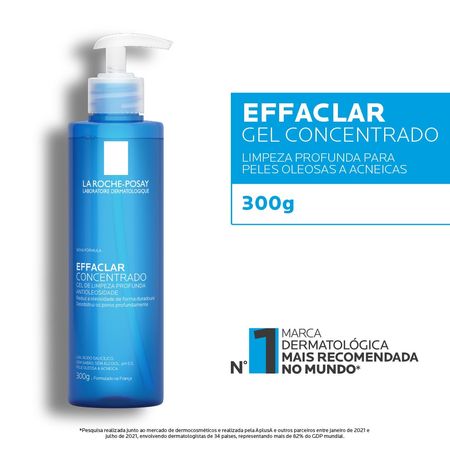 Effaclar Gel de Limpeza Concentrado La Roche-Posay 300g