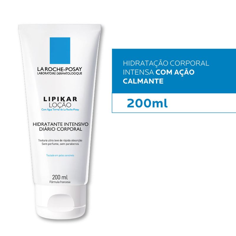 Lipikar Loção La Roche Posay - Hidratante Corporal 200ml