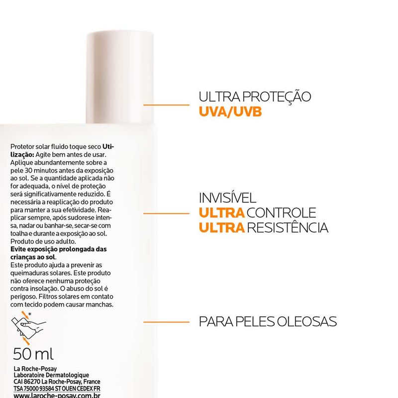 Protetor Solar Facial La Roche-Posay Anthelios Uvmune 400 Airlicium 40ml